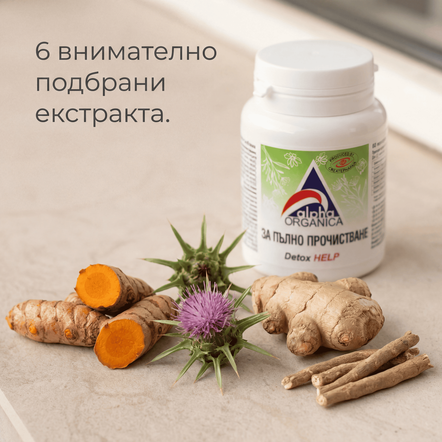 Alpha Organica Detox Help х60