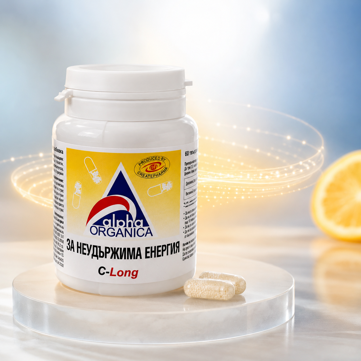 Alpha Organica C-Long – Vitamin C 500 mg х60