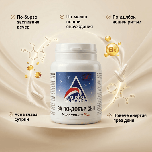 Alpha Organica Melatonin Plus х60