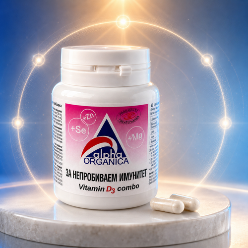 Alpha Organica Vitamin D3 Combo х60