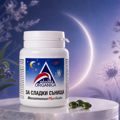 Alpha Organica Melatonin Plus Билки х60