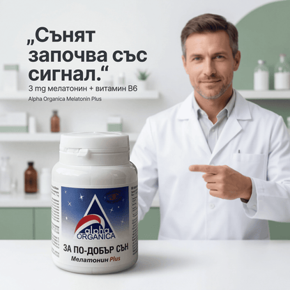 Alpha Organica Melatonin Plus х60