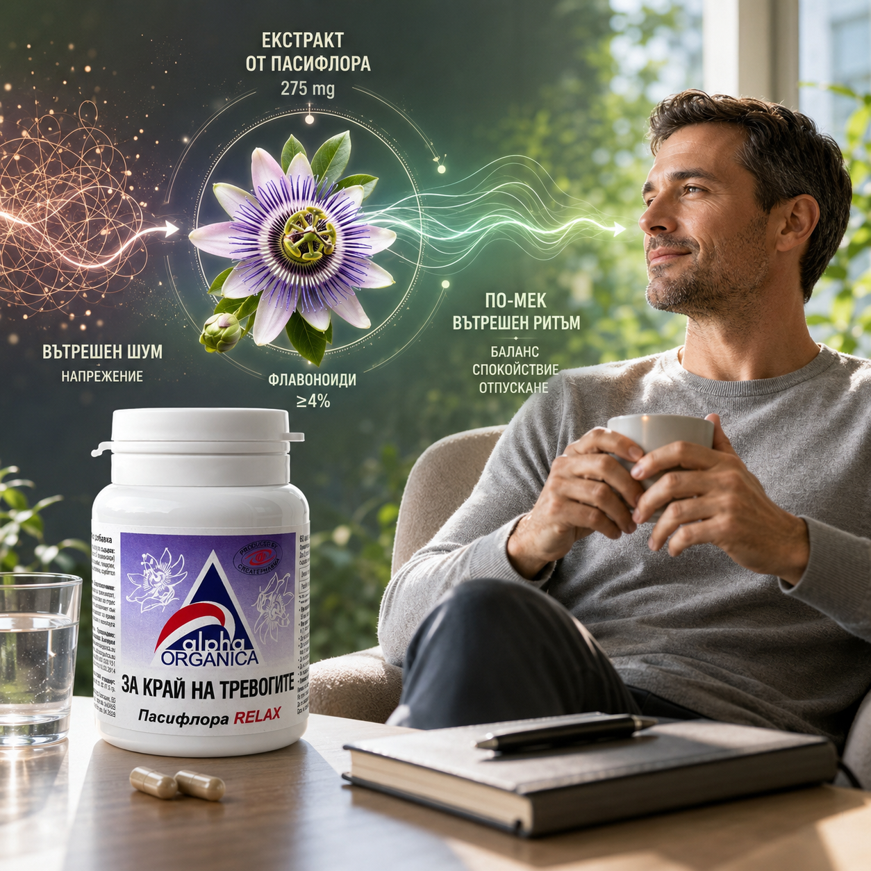 Alpha Organica Passiflora Relax х60