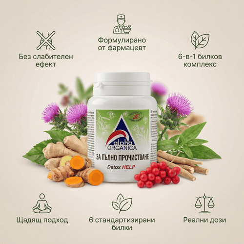 Alpha Organica Detox Help х60